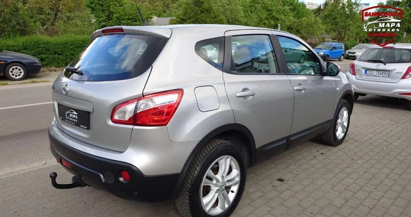 Nissan Qashqai cena 36800 przebieg: 172293, rok produkcji 2013 z Sompolno małe 154